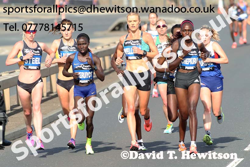 Womens Great North Run. Photo: David T. Hewitson/Sports for All Pics